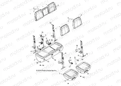 BODY | BODY, SEAT, REAR BENCH - R15RUA87/E87/YAA/ZAC ALL OPTIONS (5 OCCUPANTS) (49RGRSEAT15CREW)