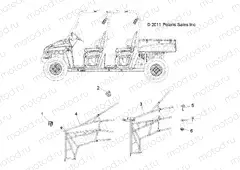 BODY | BODY, SIDE NETS - R13WH50AG/AH/AR/AX (49RGRNETS12500CREW)
