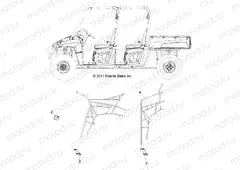 BODY | BODY, SIDE NETS - R13WH76AG/AR/EAH/EAI (49RGRNETS12CREW)