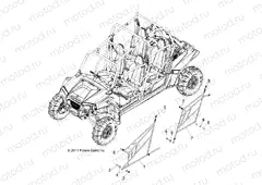 BODY | BODY, SIDE NETS - R13XT87AA/9EAK (49RGRNETS12RZRXP4)