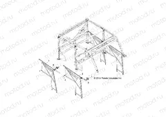 BODY | BODY, SIDE NETS - R15RUA57AA/E57AC (49RGRNETS15FSCRW)