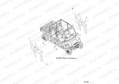 BODY | BODY, SIDE NETS - R17RVAD1A1 (701061)
