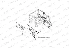 BODY | BODY, SIDE NETS - R20M4A57B1/B9/EBH (700314)