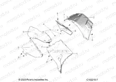 BODY | BODY, SIDE PANELS - A20SXN85A8/CA8 (C102210-7)