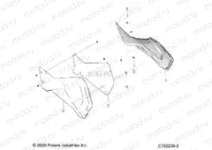 BODY | BODY, SIDE PANELS - A22SJE57AX/BX (C102236-2)