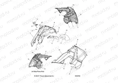 BODY | BODY, SIDE PANELS - S20MDX6JSA/6JEA (600760)