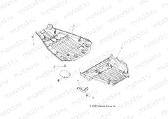 BODY | BODY, SKID PLATES - A15SXE85FI (49ATVSKIDPLATE14SP550)