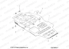 BODY | BODY, SKID PLATES - A20SGE95AK (C0210953-7)