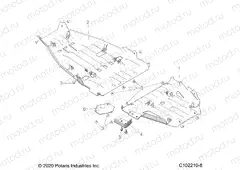 BODY | BODY, SKID PLATES - A20SVA85A3 (C102210-8)