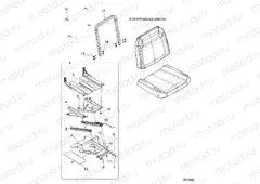 BODY | BODY, SLIDER DRIVERS SEAT - R17RTSD1C1 (701642)