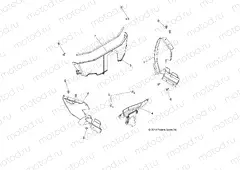 BODY | BODY, SPLASH SHIELDS - A15DAA57EJ/EH/EEK (49ATVSHIELD15ACE570)