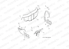 BODY | BODY, SPLASH SHIELDS - A15DAH32EJ (49ATVSHIELD14325)