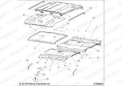 BODY | BODY, STD ROOF - R20RSU99/A/B (C700803)
