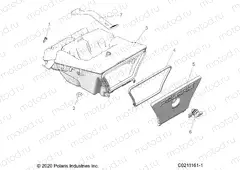 BODY | BODY, STORAGE BOX, REAR - A22SJE57AX/BX (C0211161-1)
