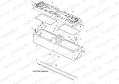 BODY | BODY, STORAGE BOX, REAR - R15RAA76AA/AJ (49RGRSTORAGE106X6)