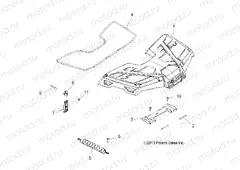 BODY | BODY, STORAGE, FRONT - A12MH50AD/AO/AQ/AX/AZ (49ATVSTORAGE12SP6X6)