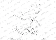 BODY | BODY, STORAGE, FRONT - A20S6E57A1/3A1 (C102236-9)