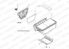 BODY | BODY, STORAGE, REAR - A16SXM95AL