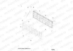BODY | BODY, TAILGATE ASM. - R23MAE57DX (7023766)