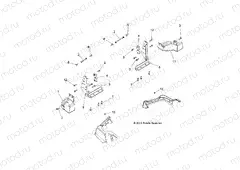 BODY | BODY, TAILGATE BRACKETS - A15SUH57AH (49ATVTAILGATEMTG14570UTE)