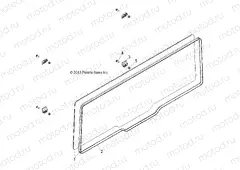 BODY | BODY, WINDOW, REAR - R152DPD1AA (49BRUTUSWINDOW13)