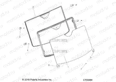 BODY | BODY, WINDSHIELD, FIXED - R19RRU99/A/B (C700484)
