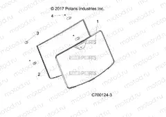 BODY | BODY, WINDSHIELD FIXED - R20RRW99A9/AA/AF/AP/AX/B9/BA/BF/BP/BX (C700124-3)