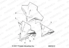 BODY | BODY, WINDSHIELD - S20FJB8/FJE8/FJP8 ALL OPTIONS (600591C)
