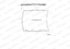 BODY | BODY, WINDSHIELD, STANDARD - L20G2AGALA/DGALA/4AGALA/6AGALA