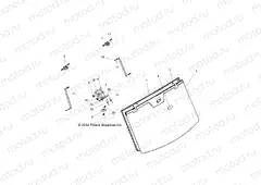 BODY | BODY, WINDSHIELD TIP-OUT - R15RTA/E87A5 (49RGRWINDSHIELD142M)