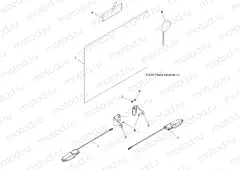 BODY | BODY, WINDSHIELD, TURN SIGNALS, AND MIRROR - L15U2NAFLA (49GEMBODY15FLA)