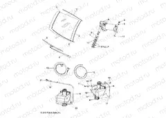BODY | BODY, WINDSHIELD, WIPER, WASHER KIT and MOTOR - L15G2/4/6 ALL OPTIONS (49GEMBODY14WIPER)