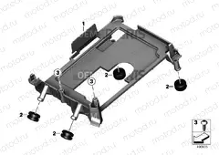 BRACKET, CONTROL UNIT