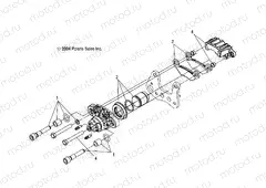 BRAKE | BRAKE, FRONT - A05MH68AP (4999609960B09)