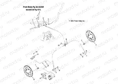 BRAKE | BRAKE, FRONT (AC)(AD) - A05PB20AC/AD (4999659965C07)