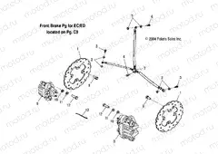 BRAKE | BRAKE, FRONT (EA)(EB) - A05PB20EA/EB (4999709970B14)