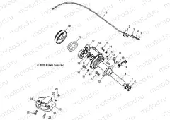 BRAKE | BRAKE, REAR - A06FA09CA/CB/CC (4999202309920230B12)