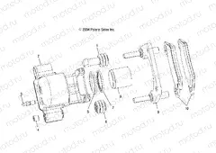 BRAKE CALIPER | BRAKE CALIPER, REAR - R05RD68AA/AB (4998269826C04)