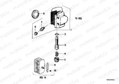 Brake caliper, front