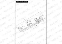 BRAKE CALIPER, FRONT