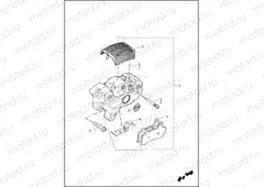 BRAKE CALIPER, FRONT