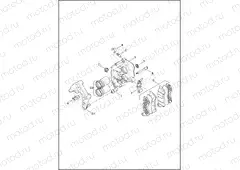 BRAKE CALIPER, FRONT