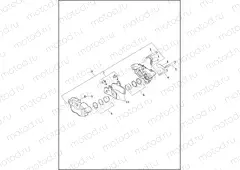 BRAKE CALIPER, FRONT