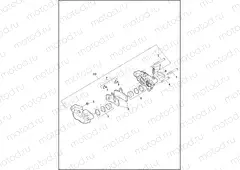 BRAKE CALIPER, FRONT