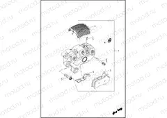 BRAKE CALIPER, FRONT