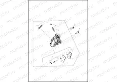 BRAKE CALIPER, FRONT