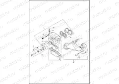 BRAKE CALIPER, REAR