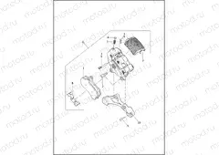 BRAKE CALIPER, REAR