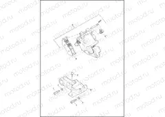 BRAKE CALIPER, REAR