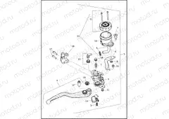 BRAKE CONTROL, FRONT